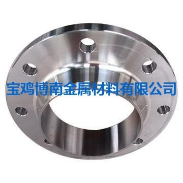 Titanium flange